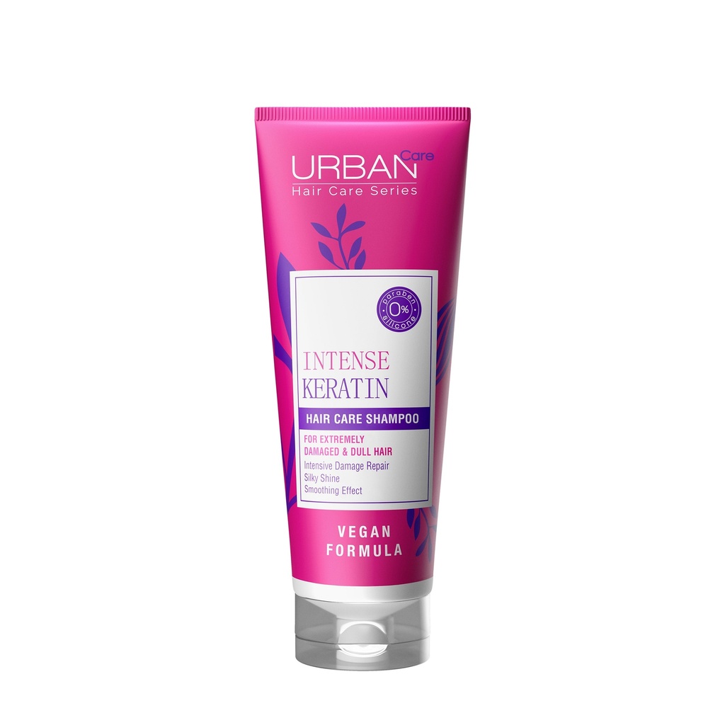 urban care intense &amp; keratin shampoo 250ml