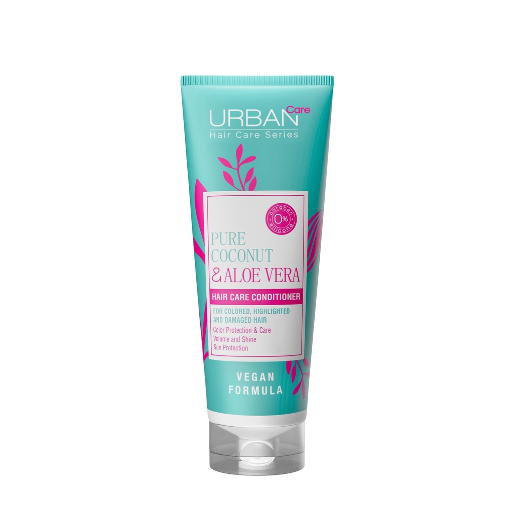 urban care pure coconut &amp; aloe vera hoitoaine 250ml