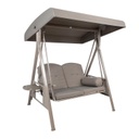 Puutarhakeinu CAIRO 2-istuttava, beige