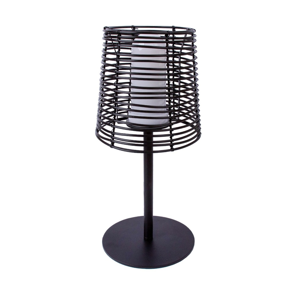 Ulkovalaisin MAGIC 25x25xK51cm, musta