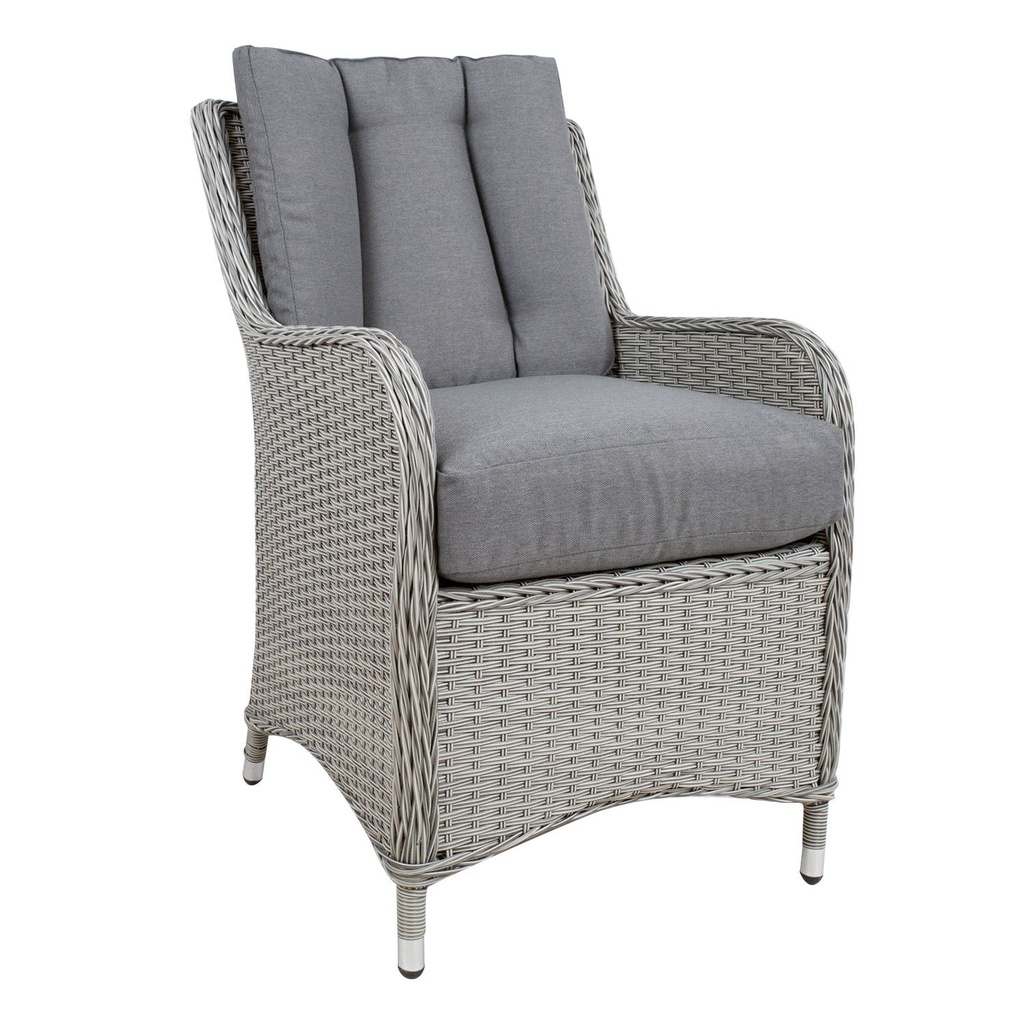 Puutarhatuoli ASCOT, harmaa