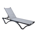 Aurinkotuoli KIWI, harmaa