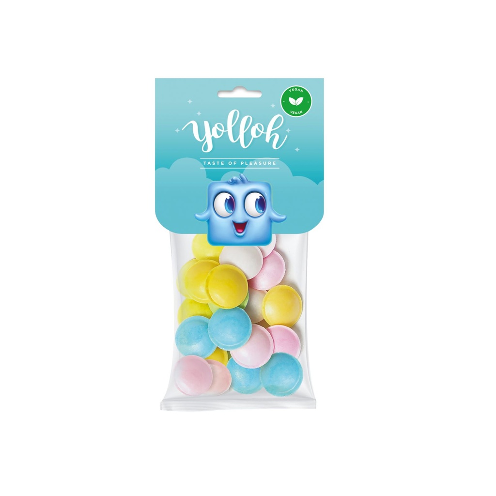 Yolloh lentävät lautaset vegaaninen 25g