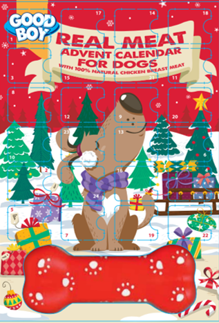 Good Boy koiran lihaisa joulukalenteri 100g 