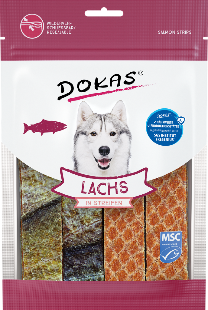 Dokas koiran lohisuikaleet 100g