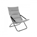 VERDE rantatuoli, taitettava, harmaa