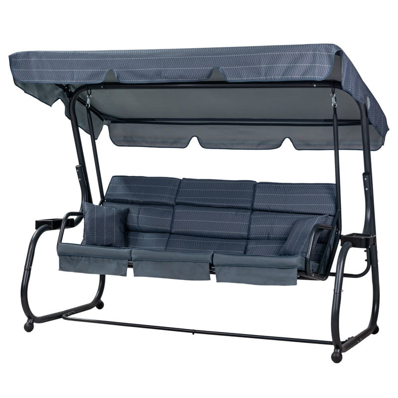 INES puutarhakeinu 3:lle, hyttysverkolla, sininen