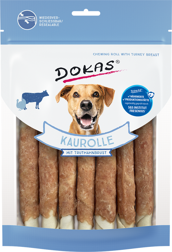 Dokas koiran pururullat kalkkuna 190g