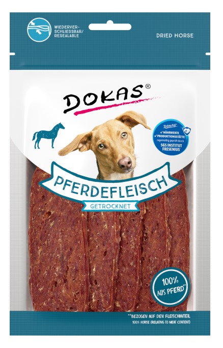 Dokas koiralle kuivatut hevossuikaleet 60g