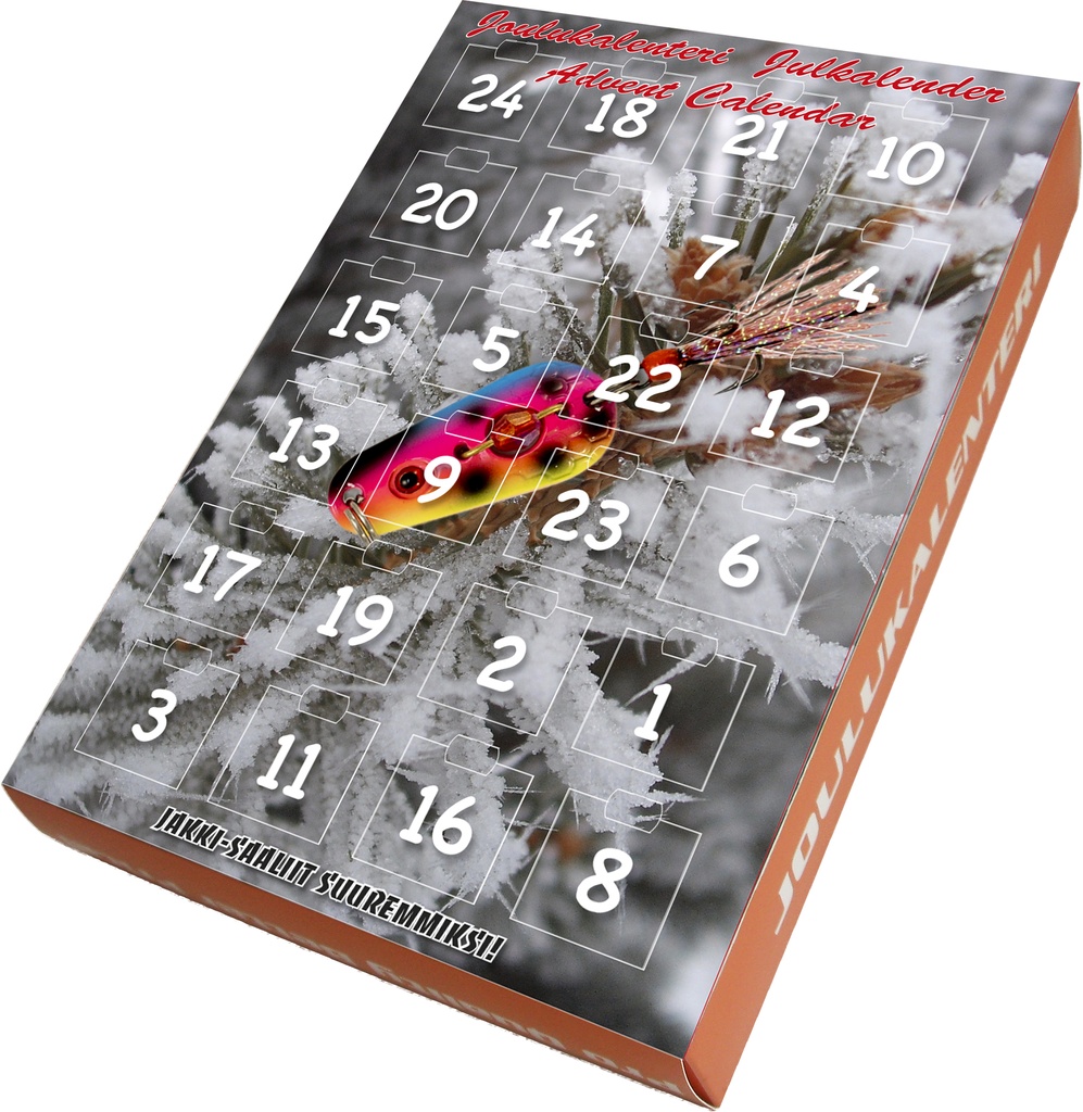 Jakki kalastajan joulukalenteri lusikka
