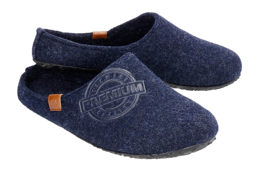 Wildstep miesten villatohveli sininen WOOLMEN2-41