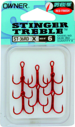 Owner ST36RD kolmihaarakoukku koko 18