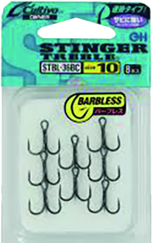 Owner STBL36BC väkäsetön kolmihaarakoukku koko 2/0