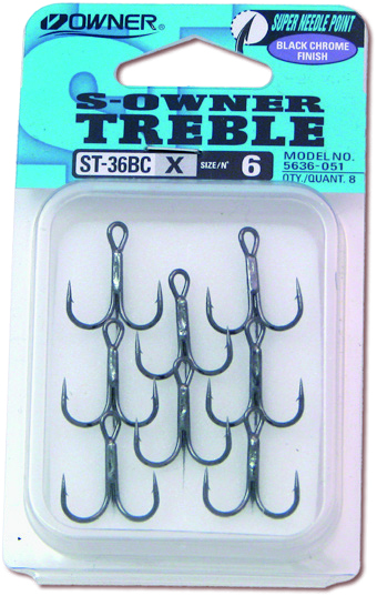 Owner ST36BC kolmihaarakoukku koko 2