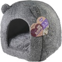 Rosewood Teddy kissanpesä 38x38x40cm, harmaa