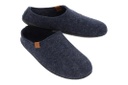 Wildstep Wool villatohvelit kumipohjalla, navy