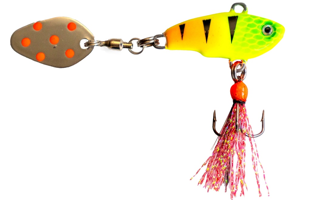 JAKKI pyrstölippa tailspinner 10G väri 1128