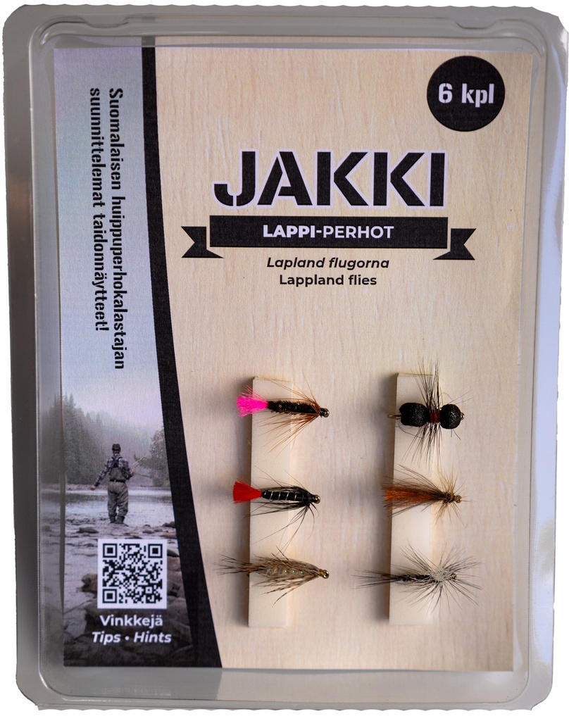 JAKKI perholajitelma Lappiperhot sis. 6kpl