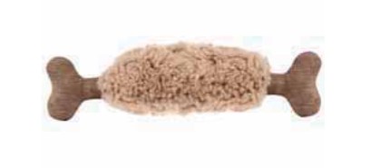 Viksu koiranlelu Herkkuluu ruskea-beige 26cm