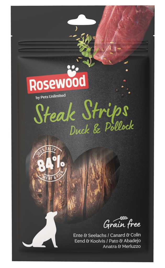 Rosewood koiralle ankkafileesuikaleet 100g