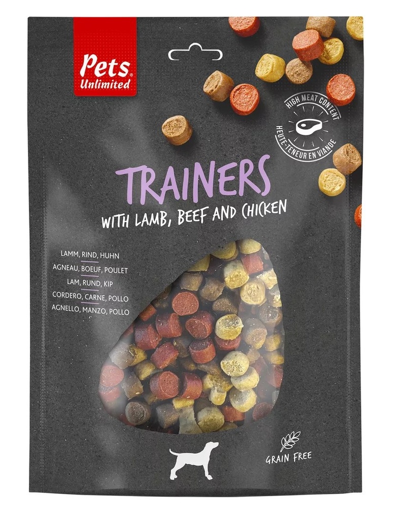 Rosewood koiran treenimakupalat nauta-lammas-kana 150g