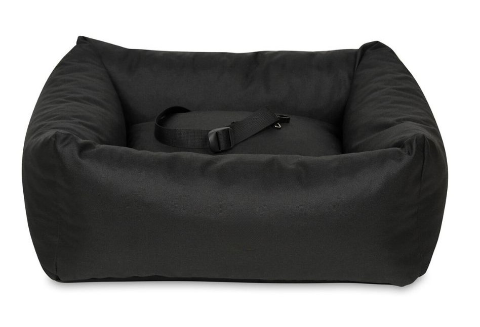 Viksu Turva koiran autoistuin musta 50×55×17 cm