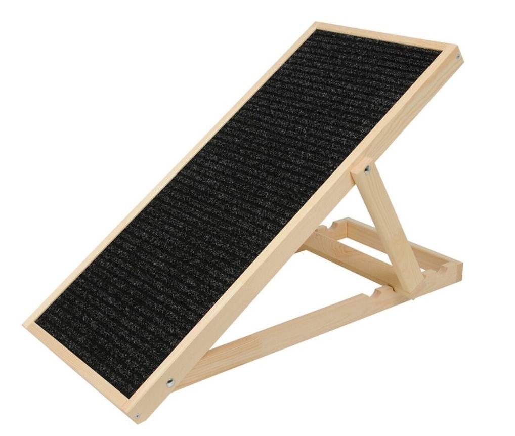 Viksu Apuri koiran ramppi, säädettävä korkeus 40-54cm