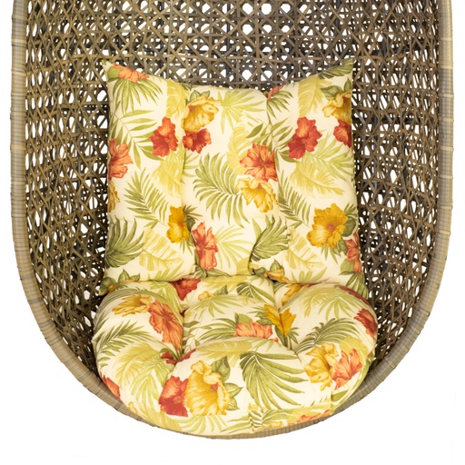 [4741451658841] Riipputuolin pehmusteet CORA/ PANGOLIN 65x52cm, polyesteria, beige/kirjava