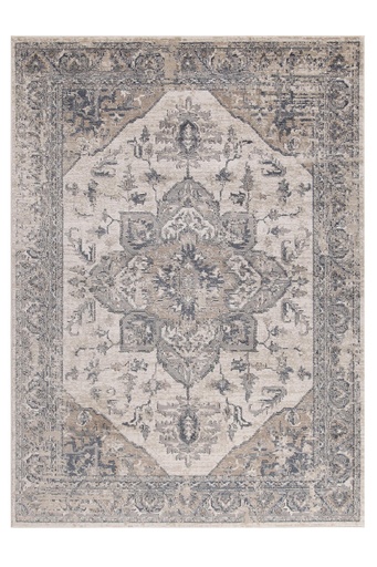 [4057724026737] Vivace Ohio B -sisustusmatto 230x160cm, beige/tummanharmaa