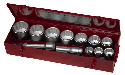 [5020385010031] Teng Tools hylsyavainsarja 15 osaa, nelikulmainen 1"-kiinnitys M1115MM